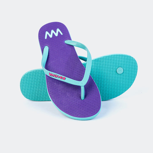Waves Purple & Turq