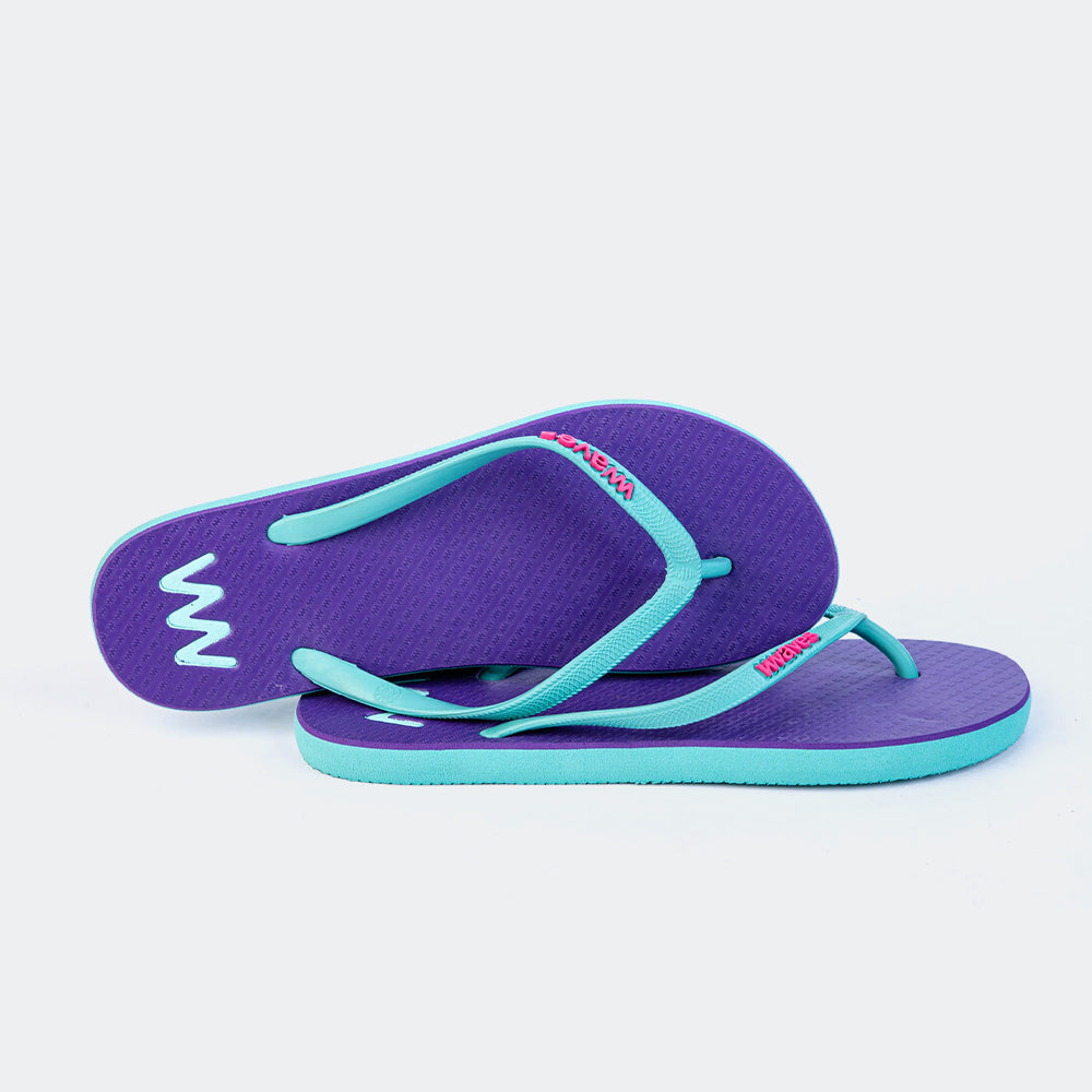 Waves Purple & Turq