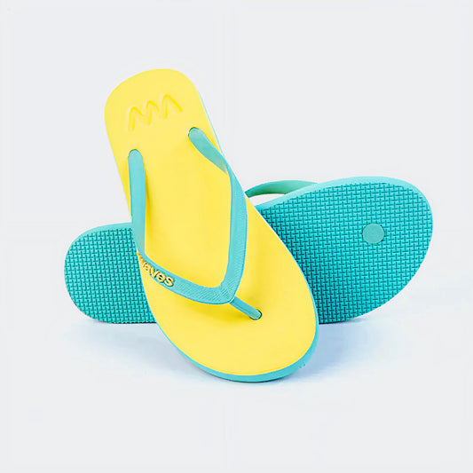 Waves Yellow & Mint Green